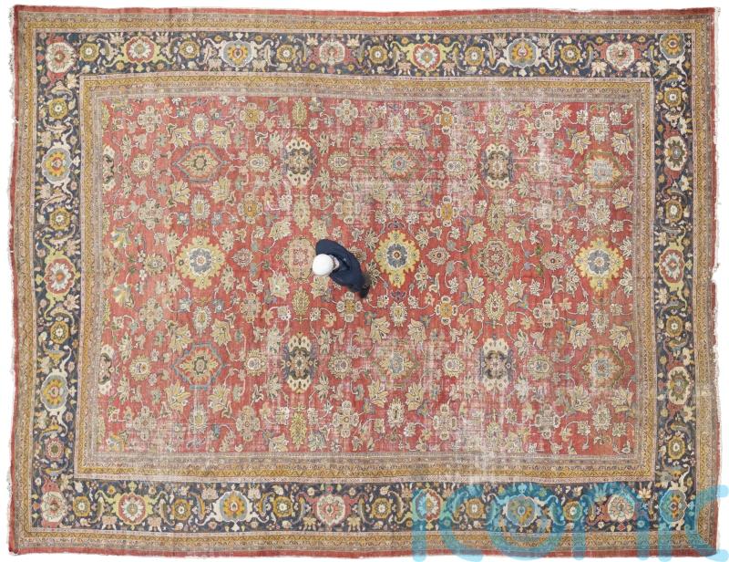 Ballroom carpet which features in Poldark and Rivals to go under the hammer