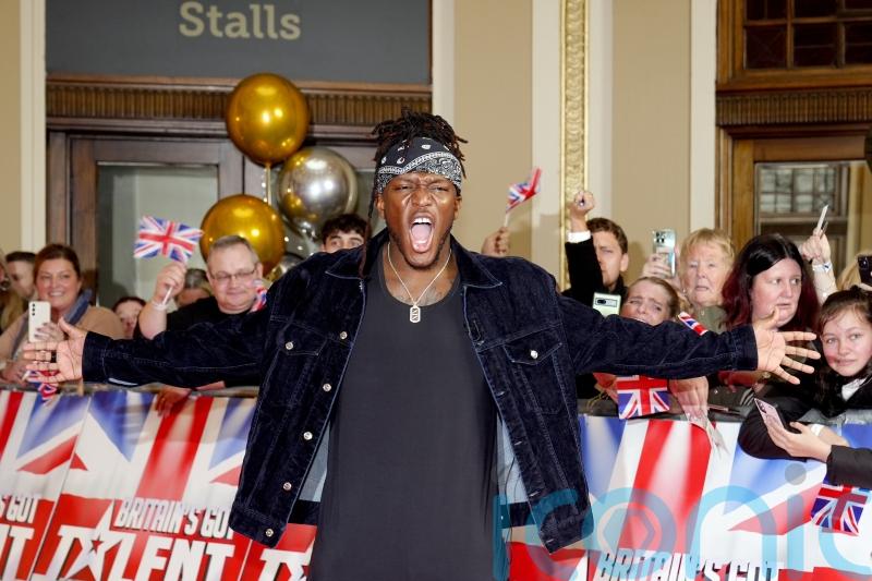 Britain&rsquo;s Got Talent guest judge KSI walks red carpet at auditions in Blackpool