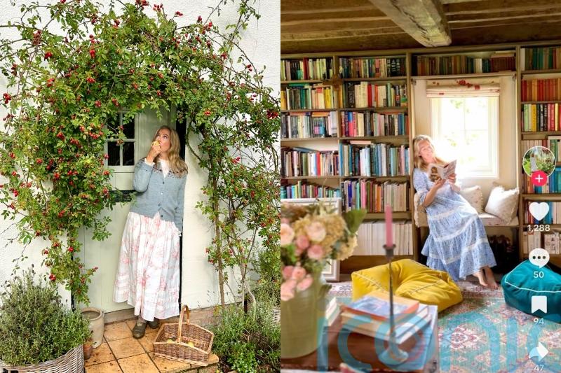 Mum creates cottagecore lifestyle on ‘tight budget’ in 400-year-old home attracting thousands of online followers