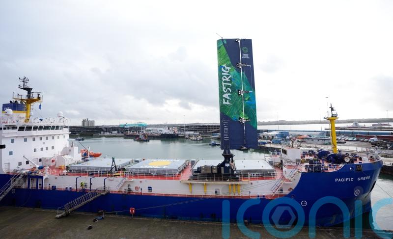 Sea trials under way for wind-powered sail in bid to cut shipping emissions
