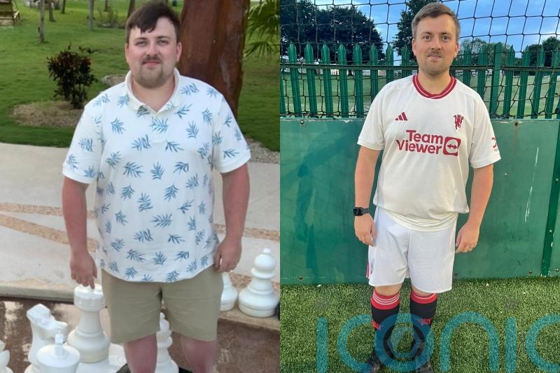 ‘I’m not disgusting any more’: Man who weighed almost 19st loses 5st 7lb in six months eating low-calorie ready meals