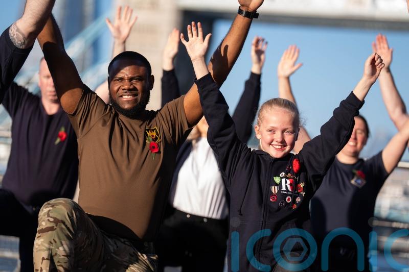 Ruby, 10, among youngest attendees to join veterans at 2024 Poppy Appeal launch