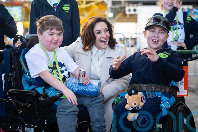 Strictly’s Shirley Ballas greets ‘brave’ children going on dream trip to Florida