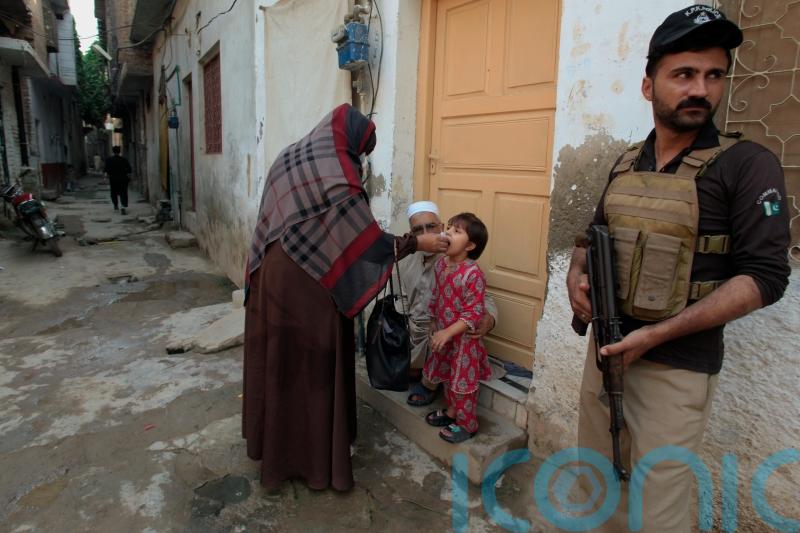 Militants kill police officer in attack on polio vaccination centre