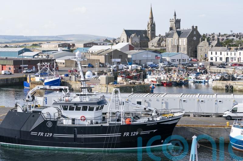 Crew of fishing boat that sank in the North Sea ‘safe and well’