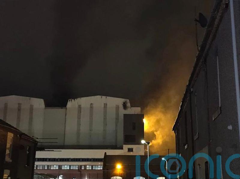 Two taken to hospital after fire breaks out at BAE Systems’ Barrow shipyard