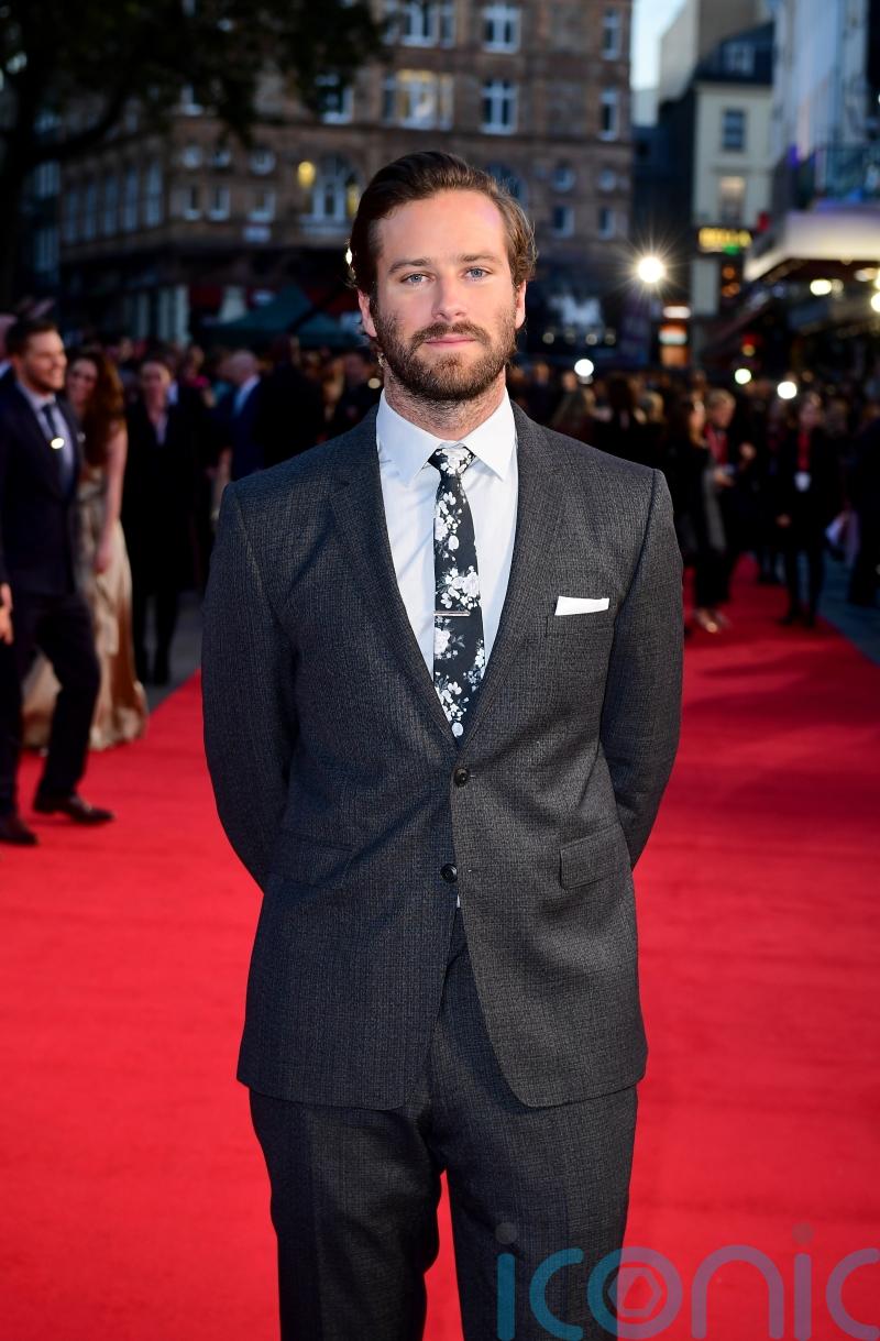 US actor Armie Hammer teases return to Hollywood