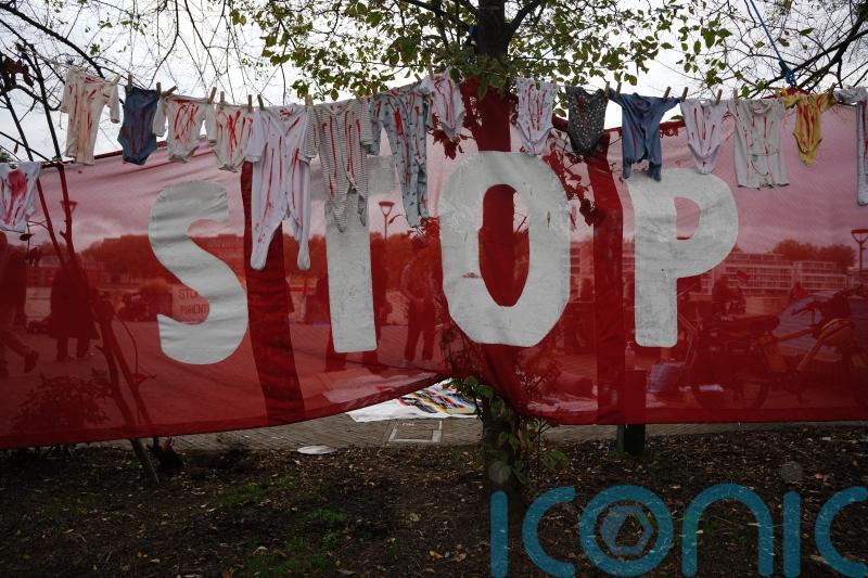 Police probe suspected hate crime after paint thrown on north London building