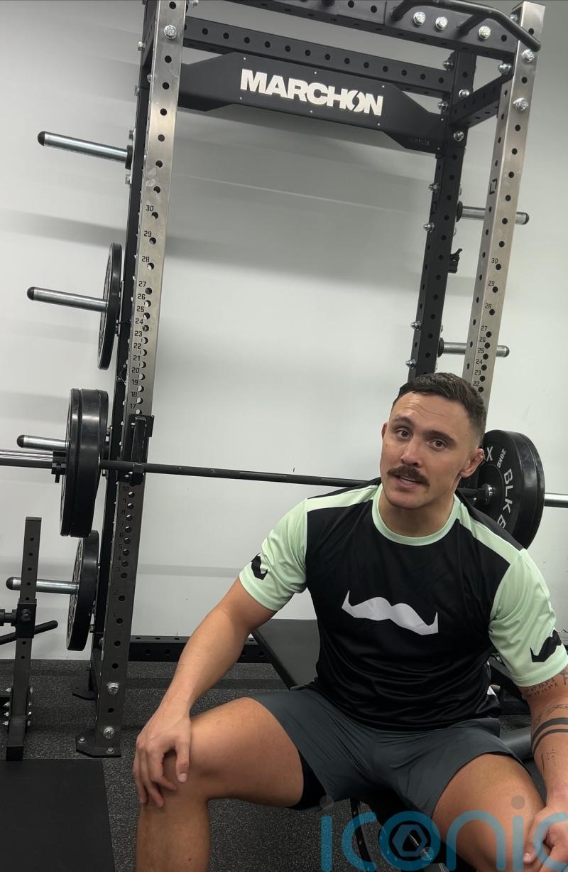 Aspiring fitness coach takes on million-kilo weight challenge for Movember