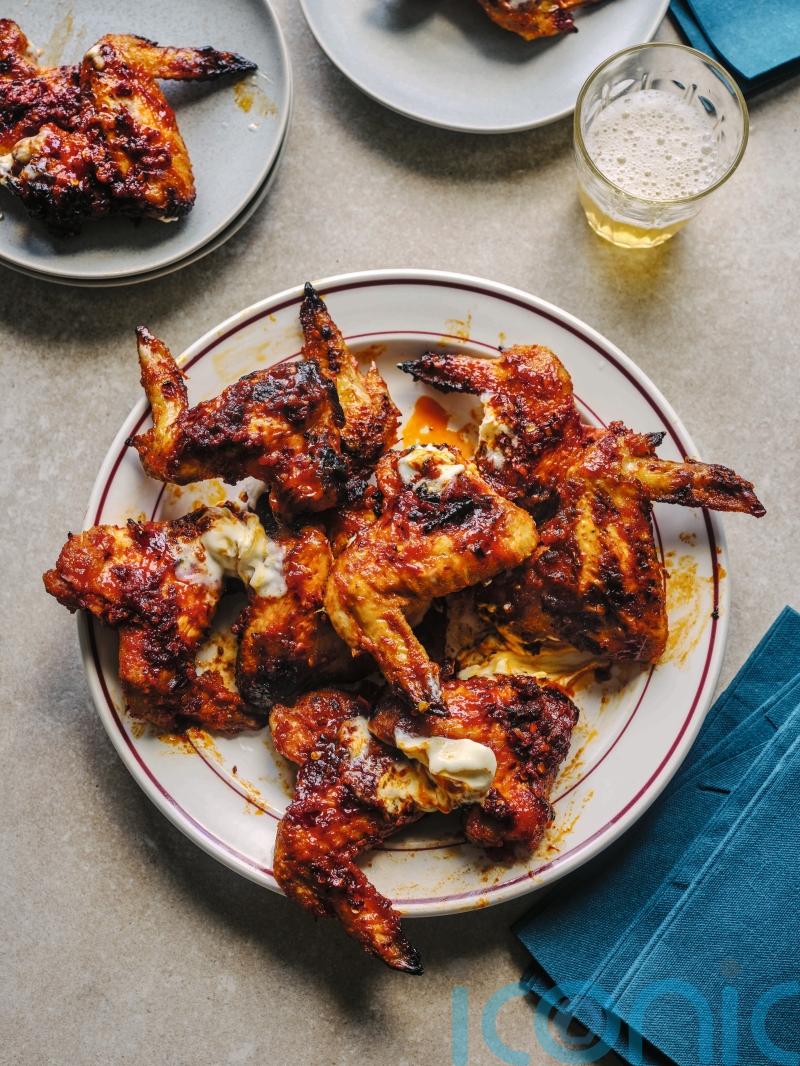 Gino D’Acampo’s devilled chicken wings with smoked paprika and honey recipe