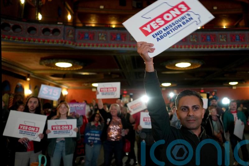 Abortion rights campaigners celebrate victories in seven states