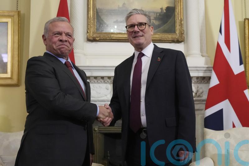 Starmer meets with King of Jordan at Downing Street