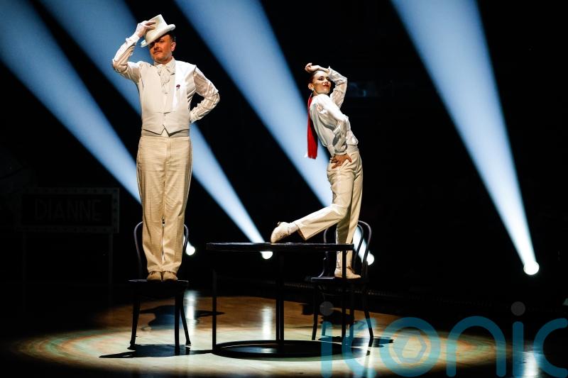 Strictly’s Chris McCausland performs dance with blackout imitating blindness