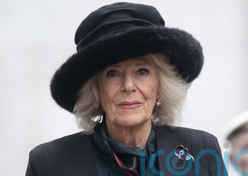 Queen follows Cenotaph service on TV and observes two-minute silence at home