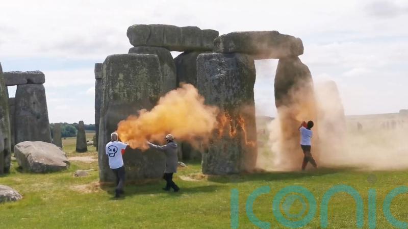 Two charged over Stonehenge Just Stop Oil protest