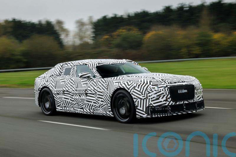 Jaguar’s upcoming electric model showcased in new prototype photos