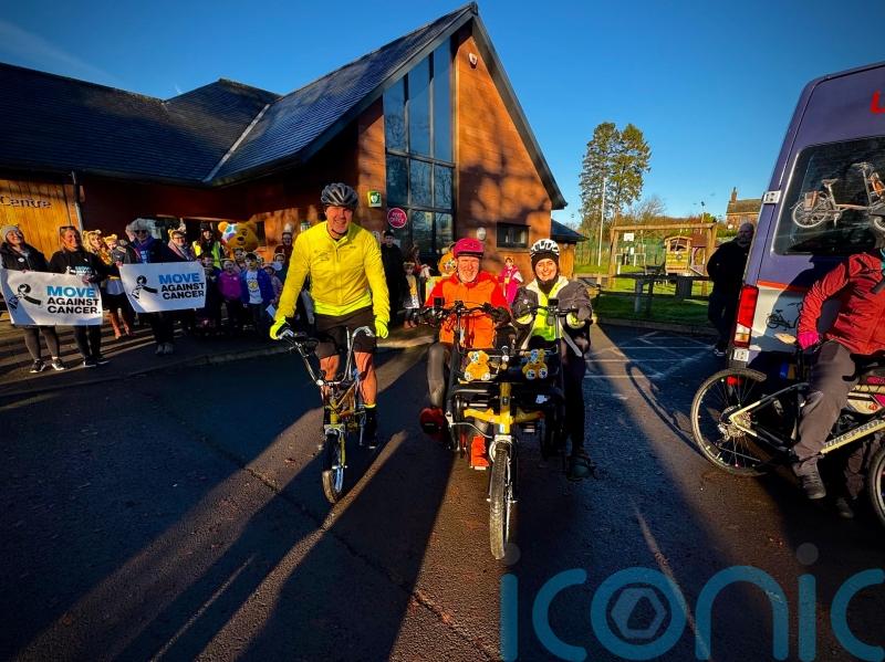 Paddy McGuinness: Cycling with Chris Hoy was like a ‘kickabout with Ronaldo’