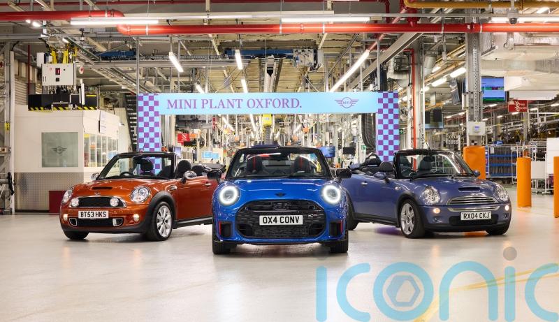 New Mini Cooper Convertible production begins at Oxford plant