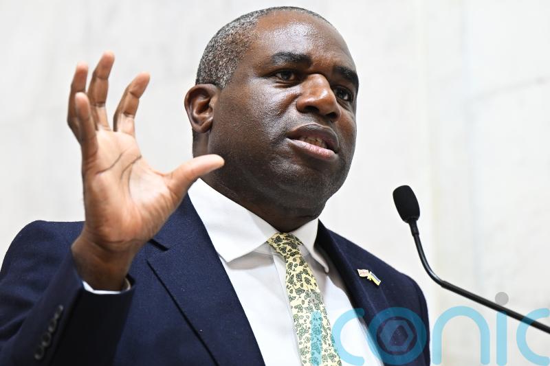‘We will never let up’ over Ukraine, Lammy tells Russia