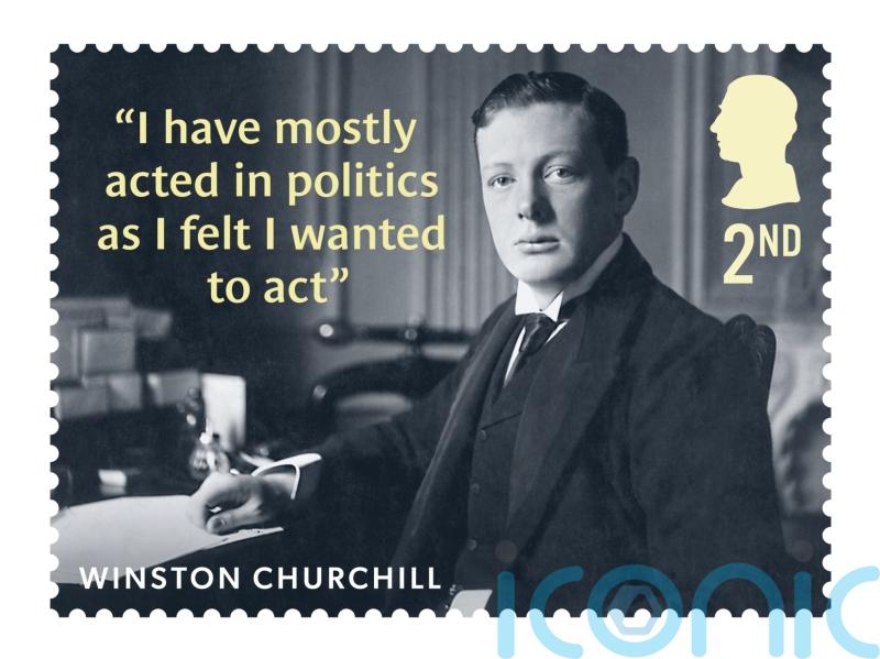 Royal Mail issues stamps to mark 150th anniversary of Churchill’s birth