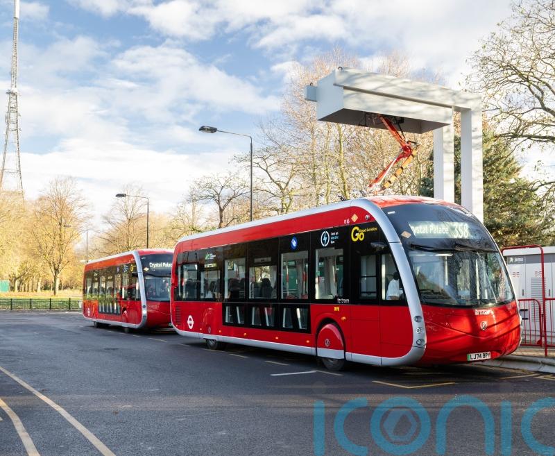 New tram-like electric buses rolled out in London