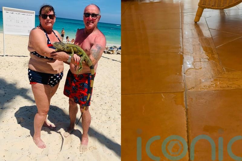 Couple on £4,000 Caribbean holiday forced to spend two nights in ‘soaking’ hotel room despite wife’s illness