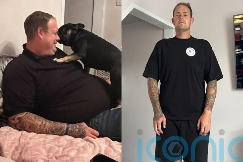 Obese 24st builder who faced fertility issues loses 10st in nine months by replacing takeaways with ready meals