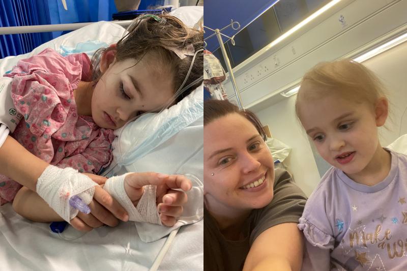 Mother who thought five-year-old had heat stroke now hoping to make ‘precious Christmas memories’ after cancer diagnosis