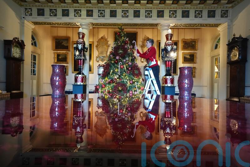 Dumfries House given festive makeover ready to welcome Christmas guests