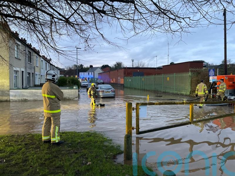 Heavy rain and thawing snow to bring floods as Storm Bert batters UK