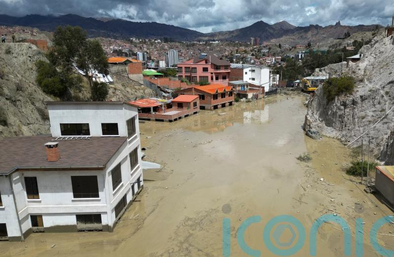 Girl missing as heavy rains in Bolivia cause landslide in capital La Paz