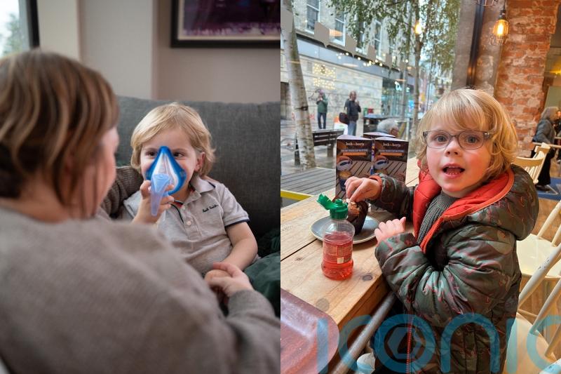Parents of boy with cystic fibrosis and rare gene that makes him ‘one of 50 in the world’ fundraising to fight condition