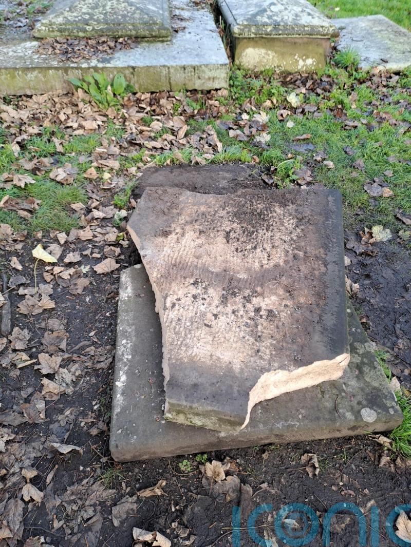 Prop gravestone of Dickens’ character Scrooge destroyed weeks before Christmas