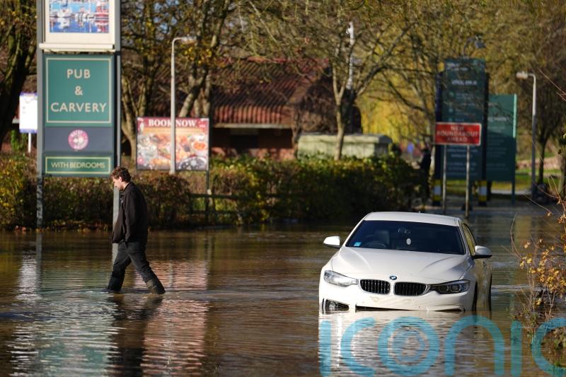 More than half of UK drivers aren’t worried about potential flooding from Storm Bert – survey