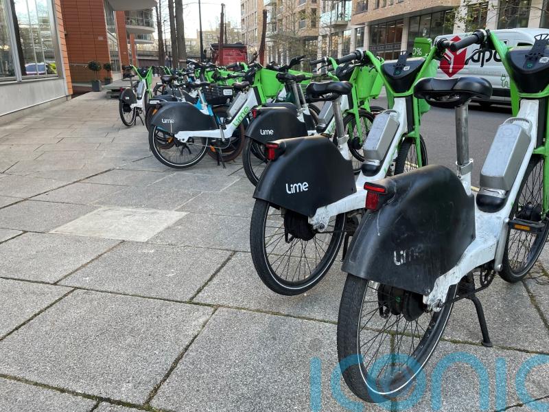 Rental e-bike firms could face fines over blocked pavements