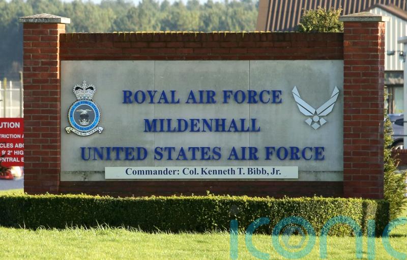Small number of drones spotted flying near US bases in UK again