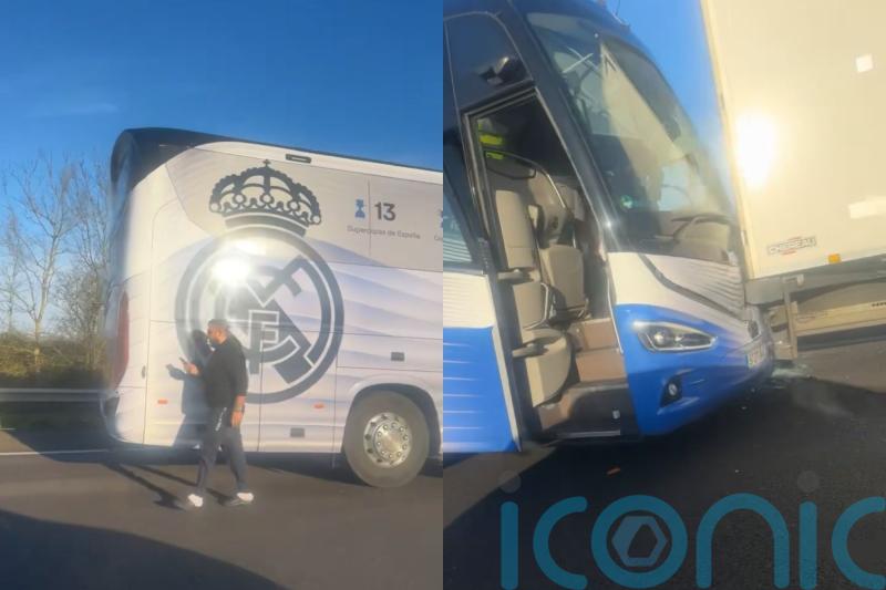 Real Madrid bus crashes on M40 after Liverpool defeat