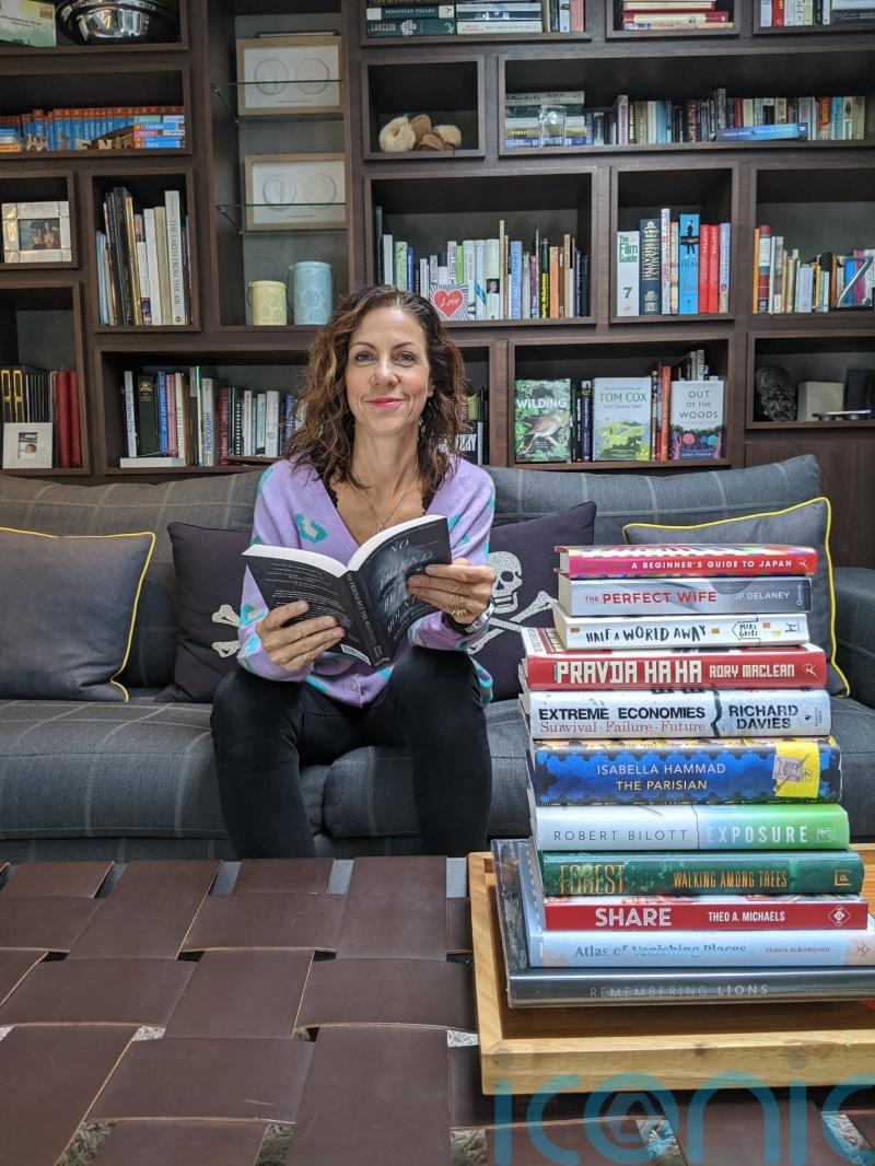 Why books have helped Julia Bradbury balance her mental health