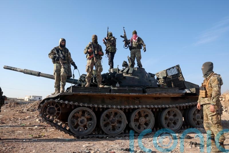 Syrian forces battling insurgents north of strategic city of Hama