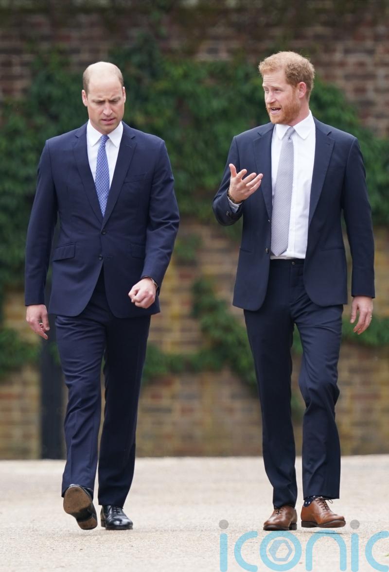 William and Harry sending congratulations separately to Diana Award winners