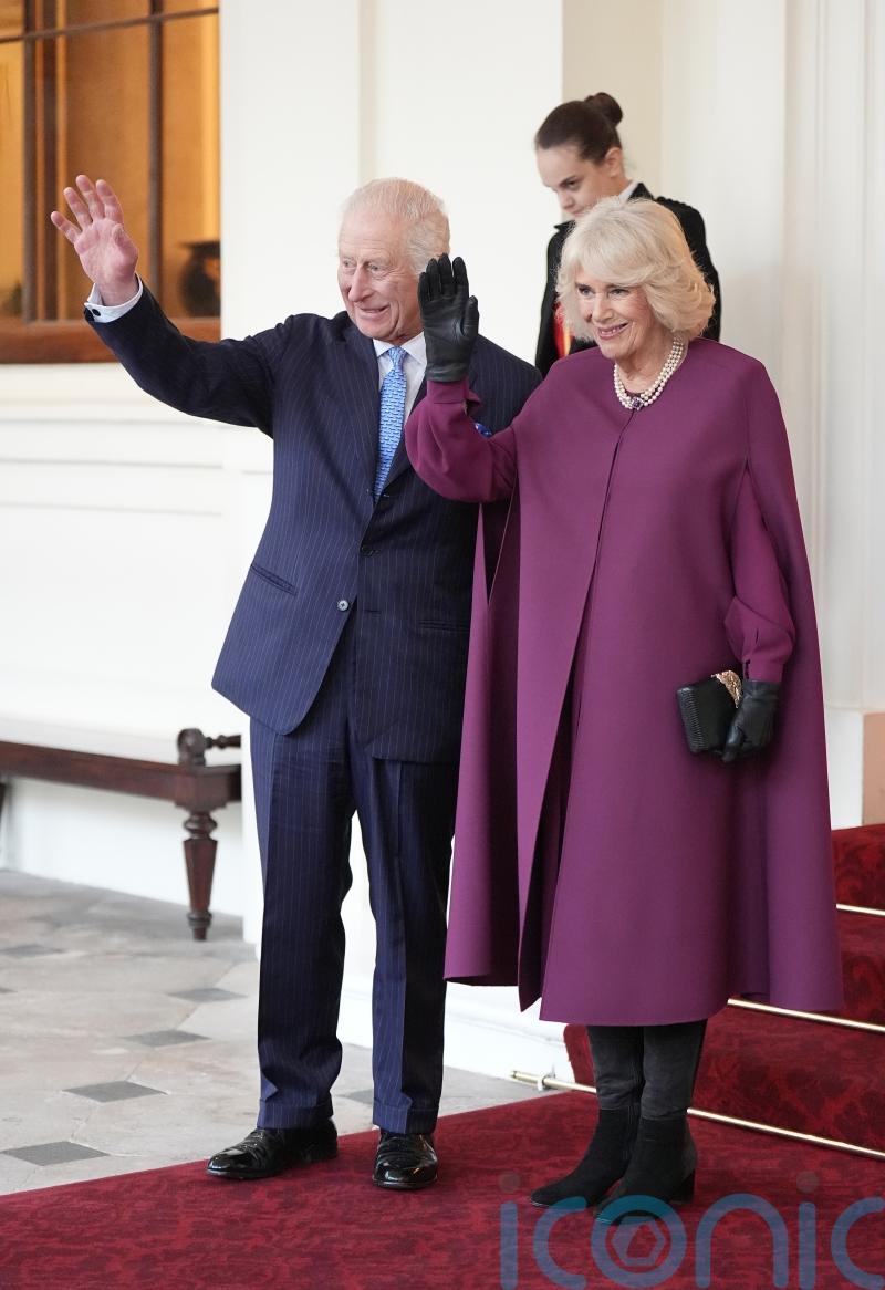 King and Queen say farewell to Emir of Qatar as state visit ends