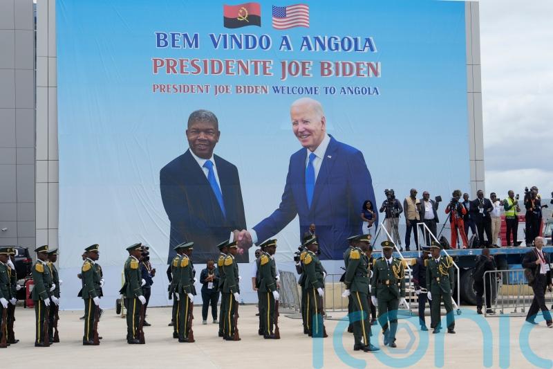 Biden pledges £472m for rail project to improve access to Africa’s minerals