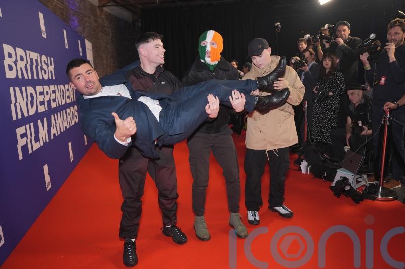 Film about rap trio Kneecap wins seven gongs at British Independent Film Awards