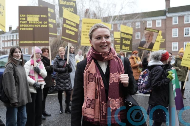Barrister who criticised judge for ‘boys’ club’ mentality appears at tribunal
