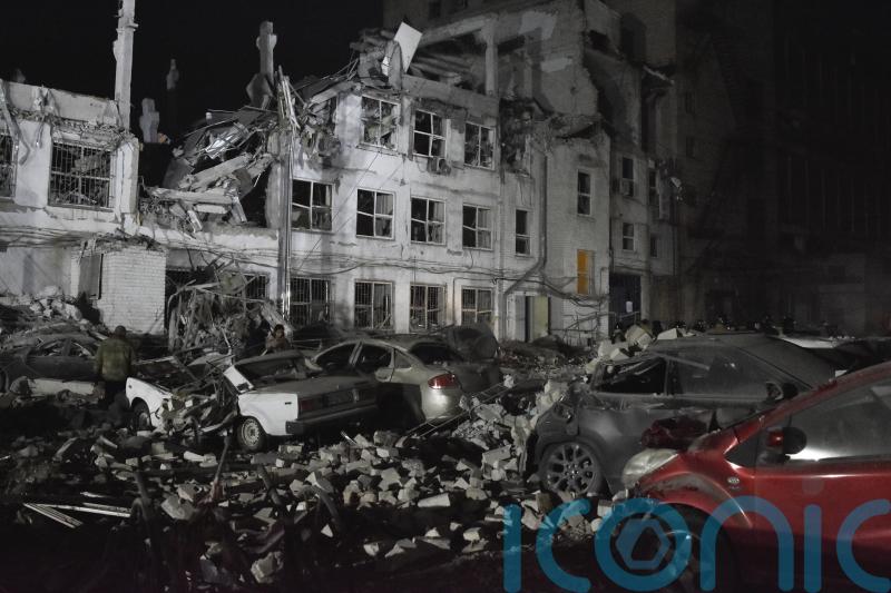 Ukrainian women pulled alive from rubble hours after Russian missile strike