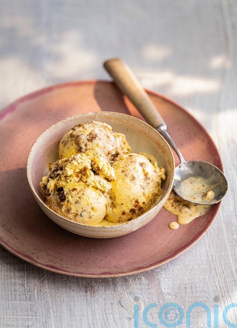 Prue Leith’s easy leftover Christmas cake ice cream recipe