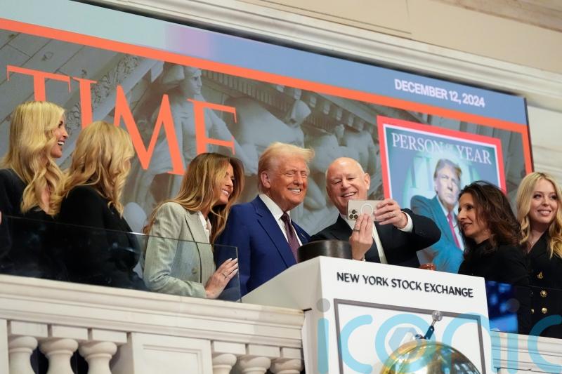 Trump named Time’s Person of the Year and rings NYSE’s opening bell