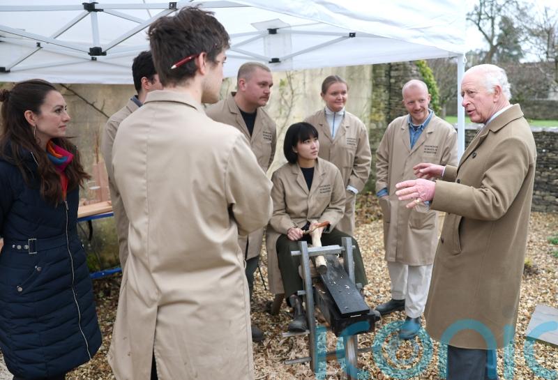King acknowledges ‘battle’ to keep traditional crafts alive