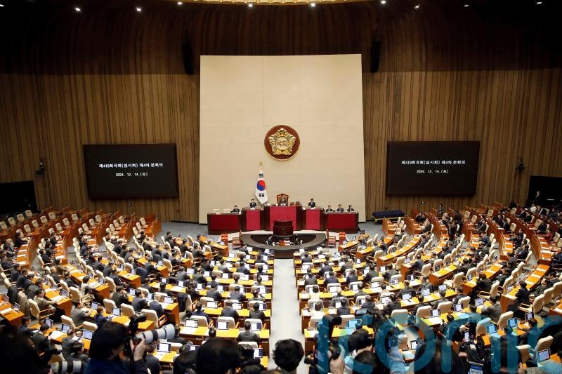 South Korean parliament votes to impeach President Yoon Suk Yeol