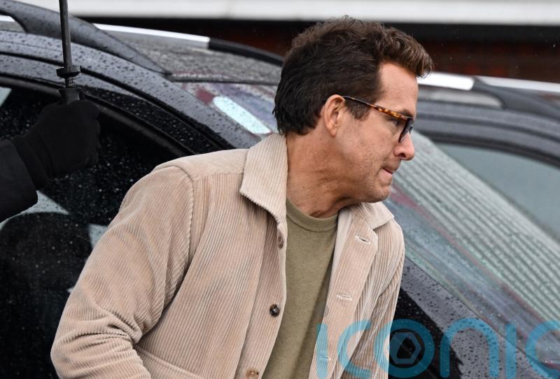 Blake Lively’s co-star Brandon Sklenar watches Wrexham game with Ryan Reynolds